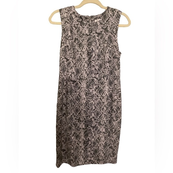 Calvin Klein Women's‎ Faux-Suede Printed Sheath Dress size 10 - Picture 6 of 9